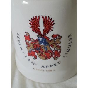 Berentzen Appel Liquor Ceramic Stein Mug GERMANY
